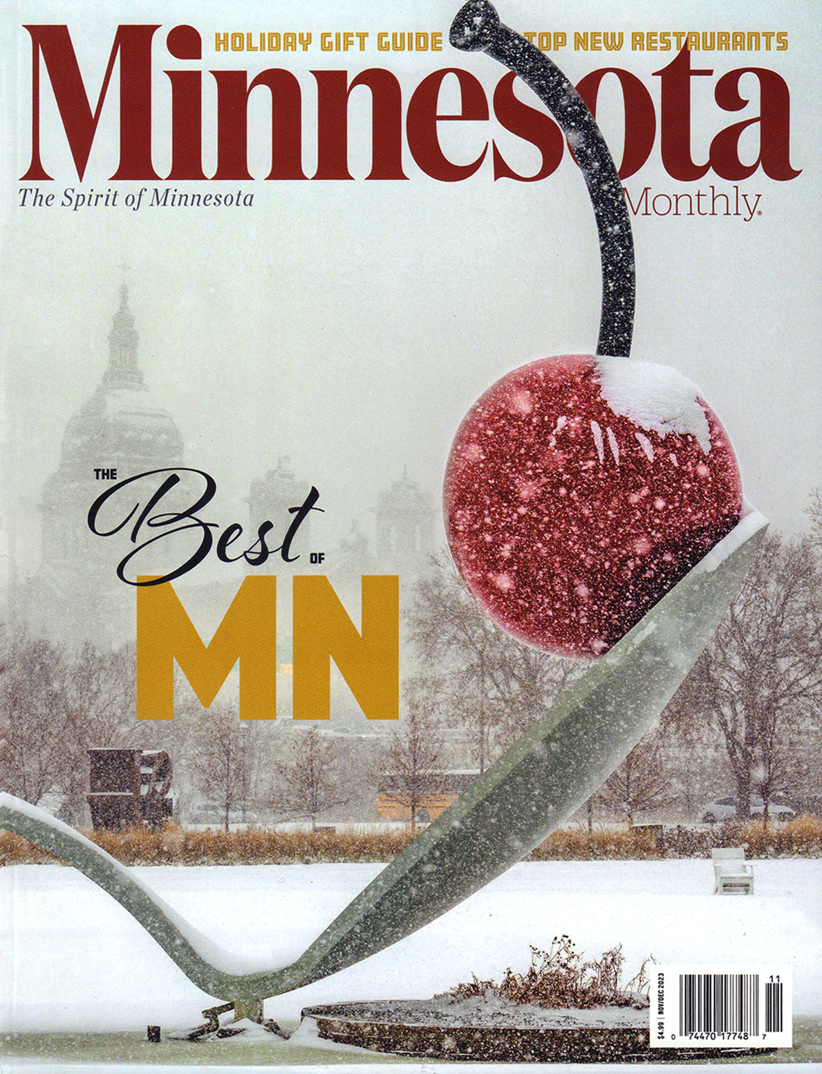 Minnesota-Monthly November 01, 2023 Issue Cover