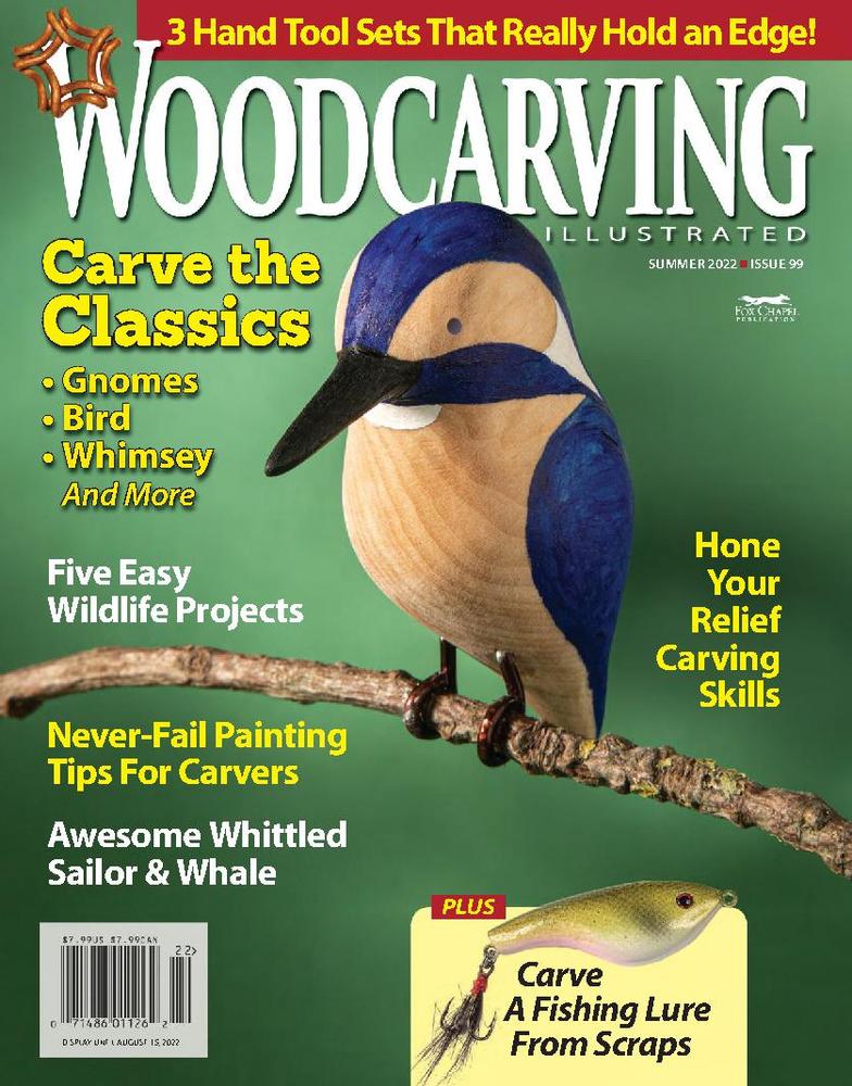Wood-Carving-Illustrated June 01, 2022 Issue Cover