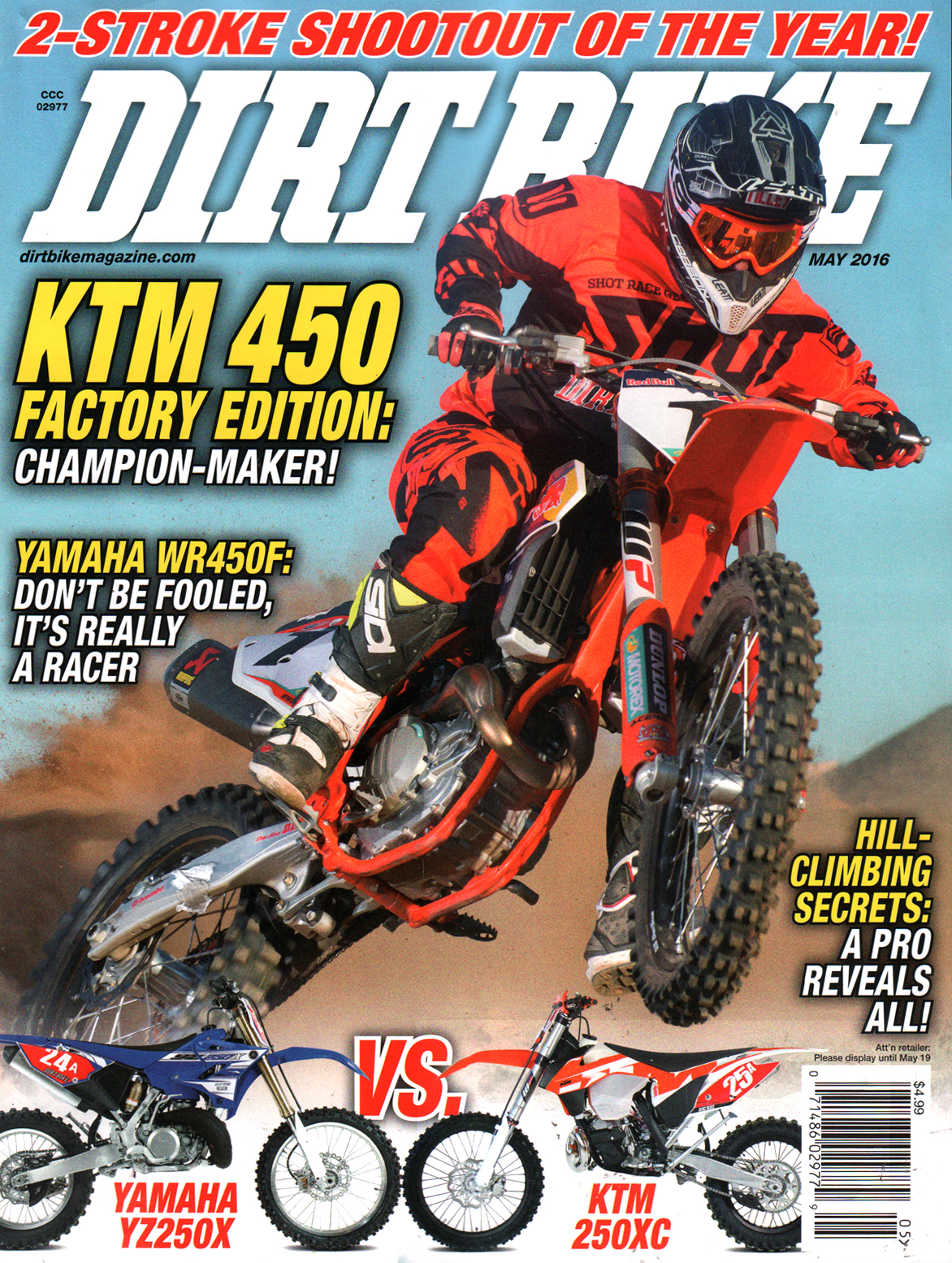 Dirt-Bike May 01, 2016 Issue Cover