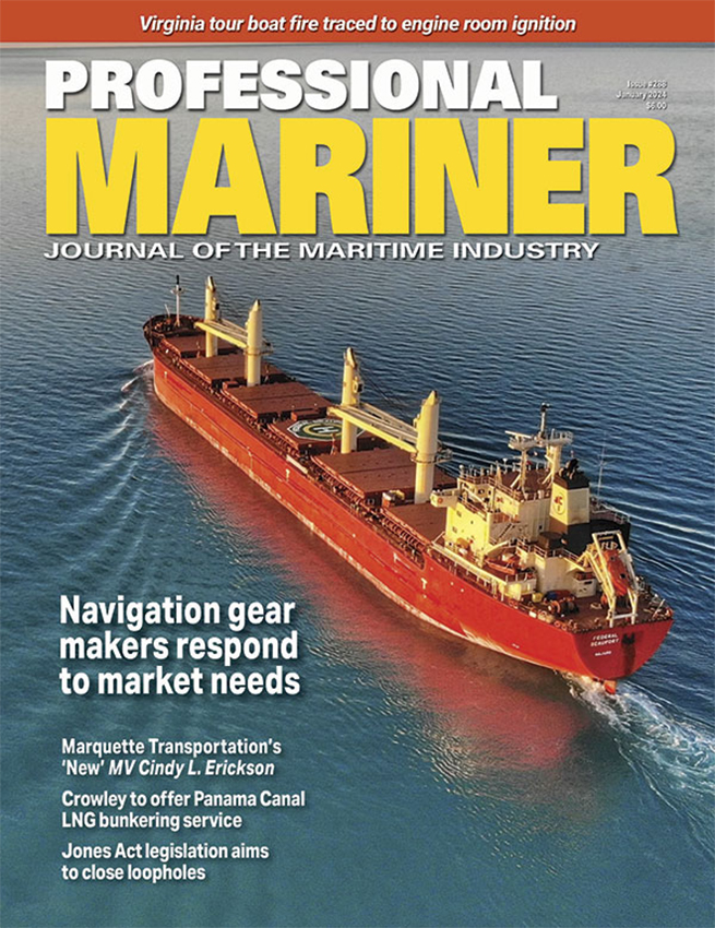 Professional-Mariner January 01, 2024 Issue Cover