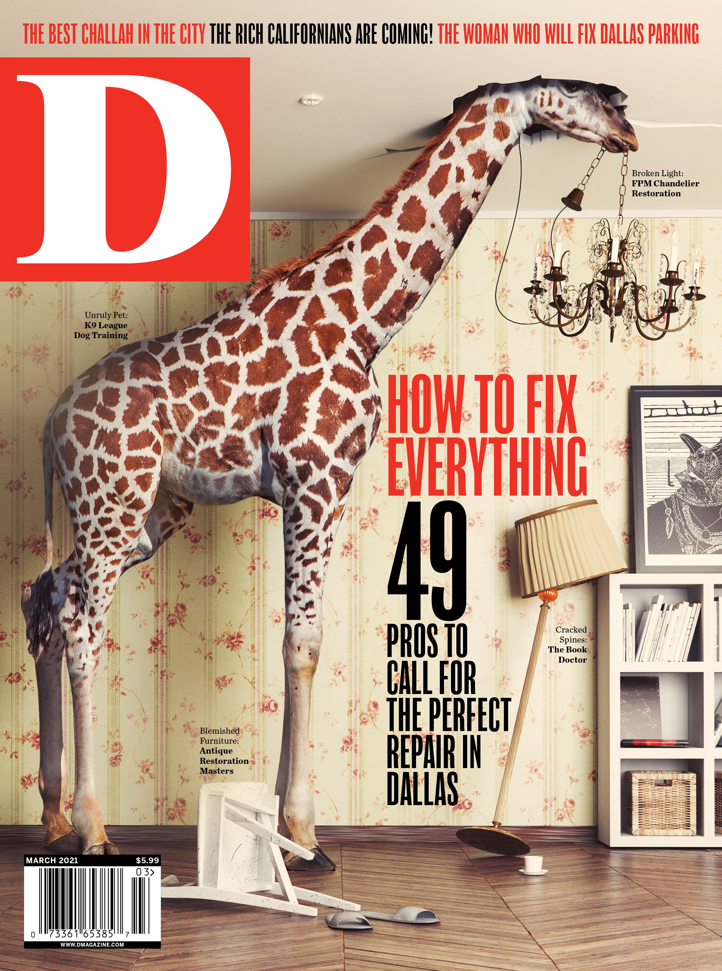 D-Magazine March 01, 2021 Issue Cover