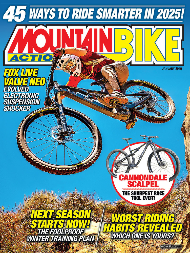 Mountain-Bike-Action January 01, 2025 Issue Cover