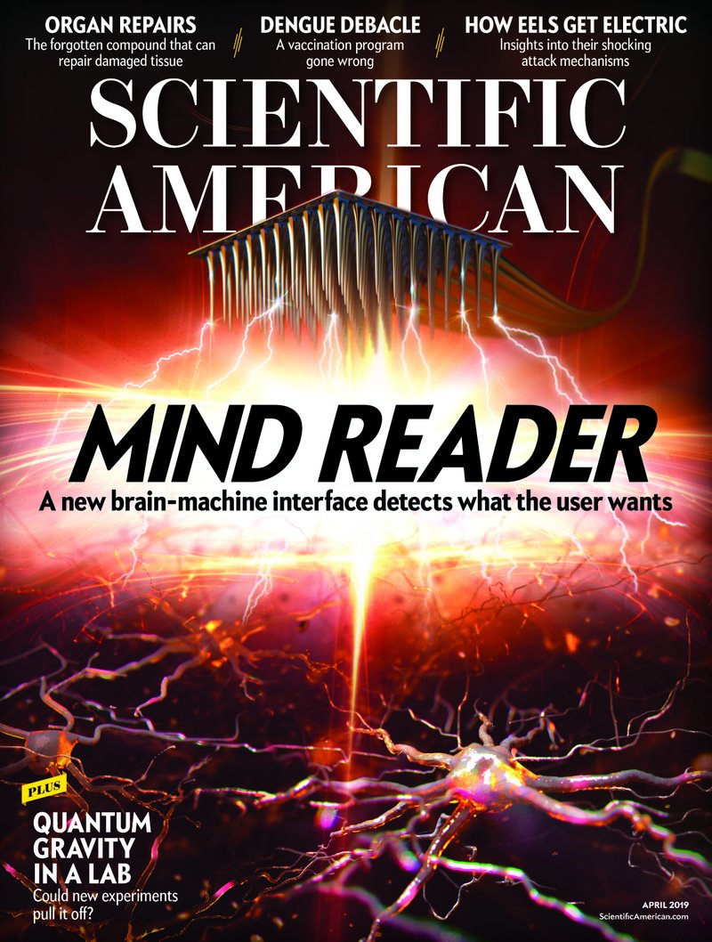 Scientific-American April 01, 2019 Issue Cover