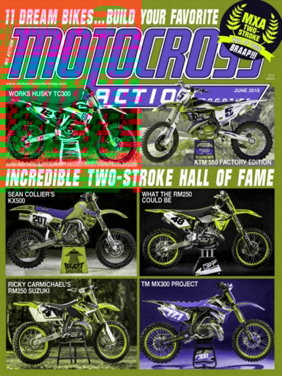 Motocross Action June 01, 2018 Issue Cover