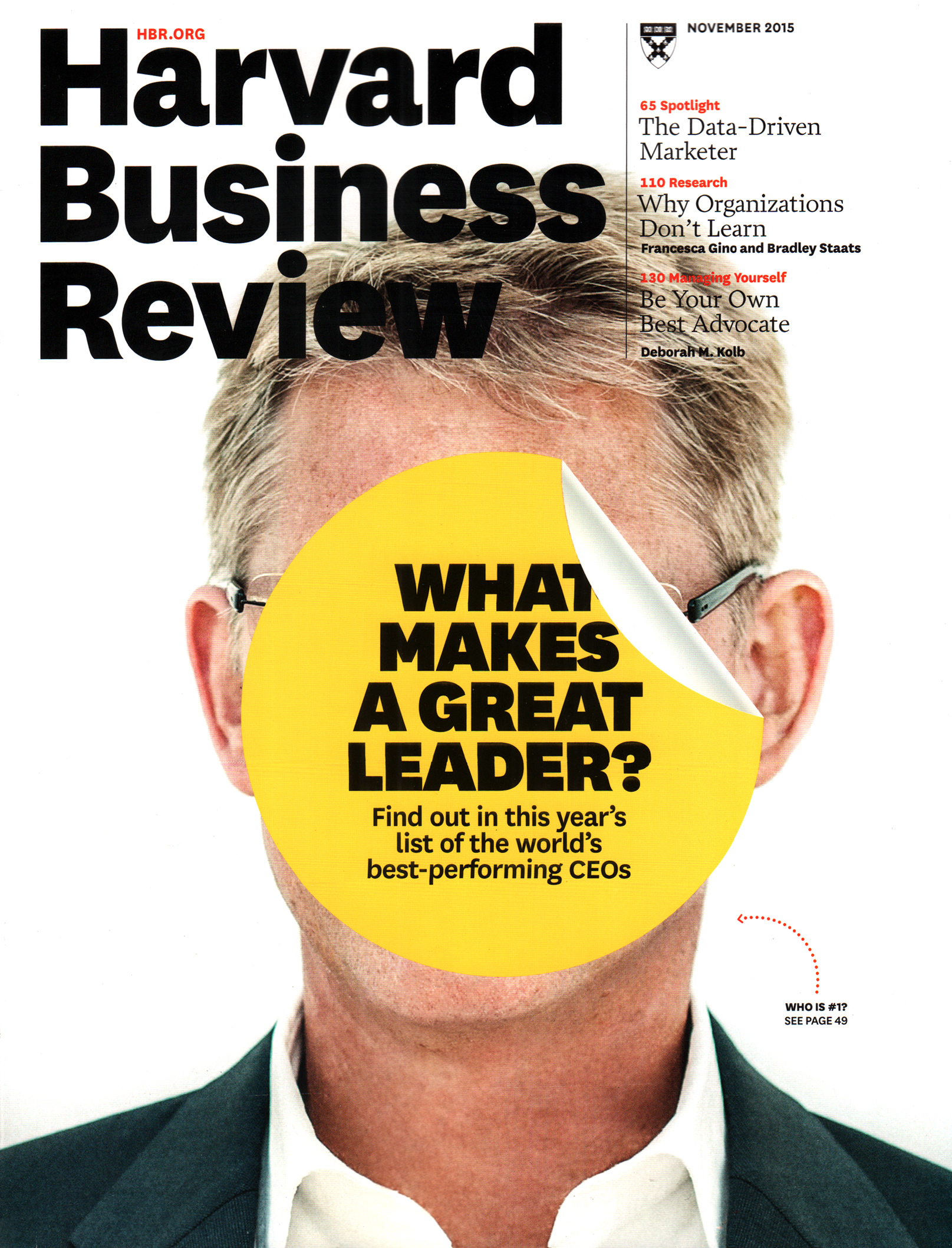 Harvard-Business-Review November 01, 2015 Issue Cover