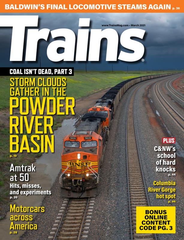 Trains March 01, 2021 Issue Cover