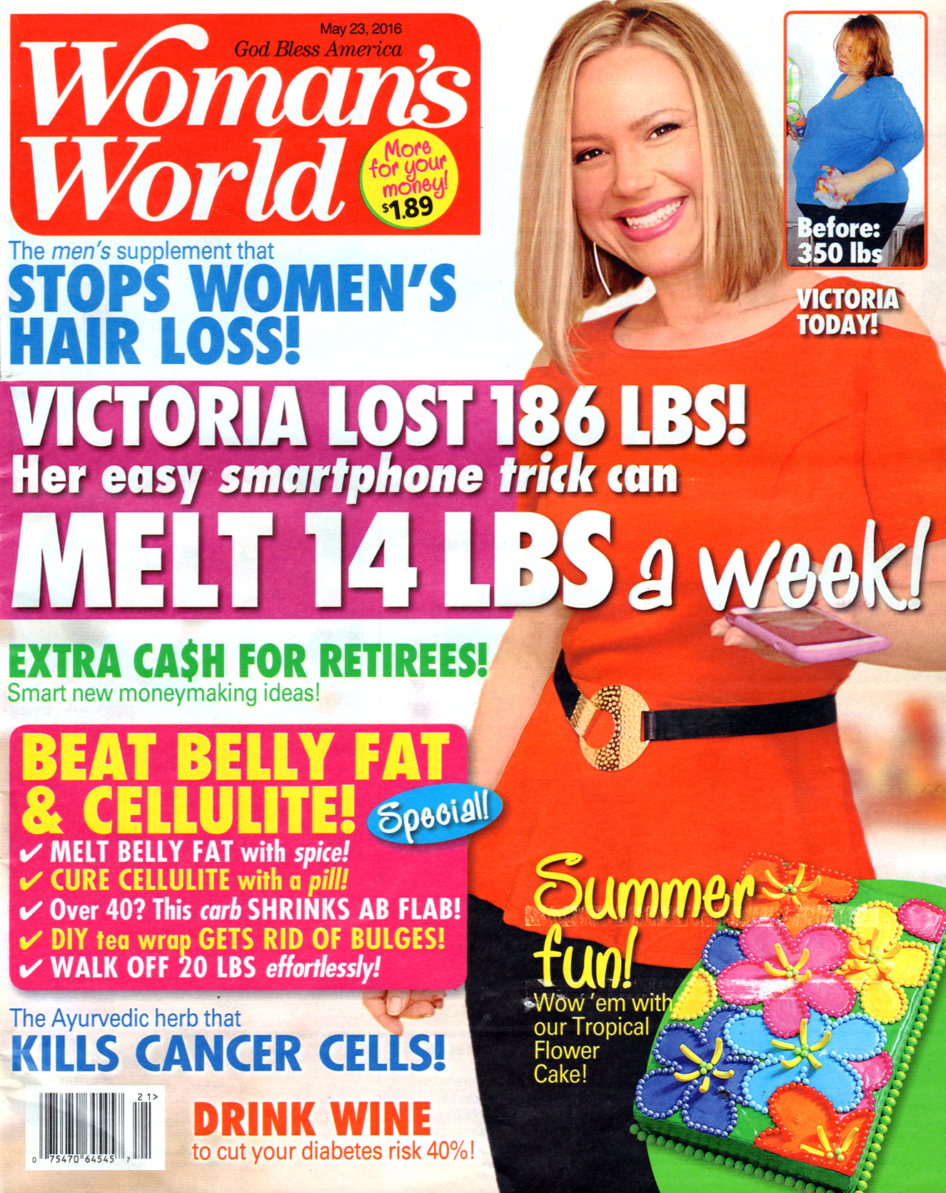 Womans-World May 23, 2016 Issue Cover