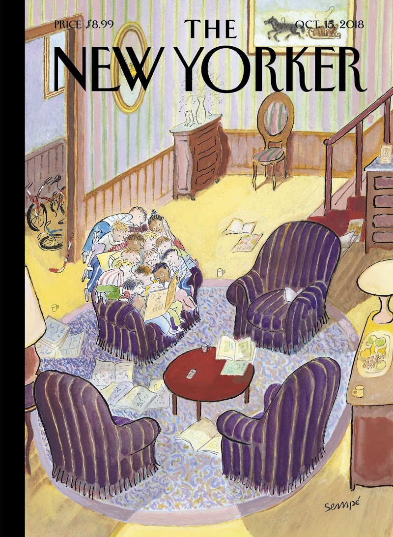 The-New-Yorker October 15, 2018 Issue Cover