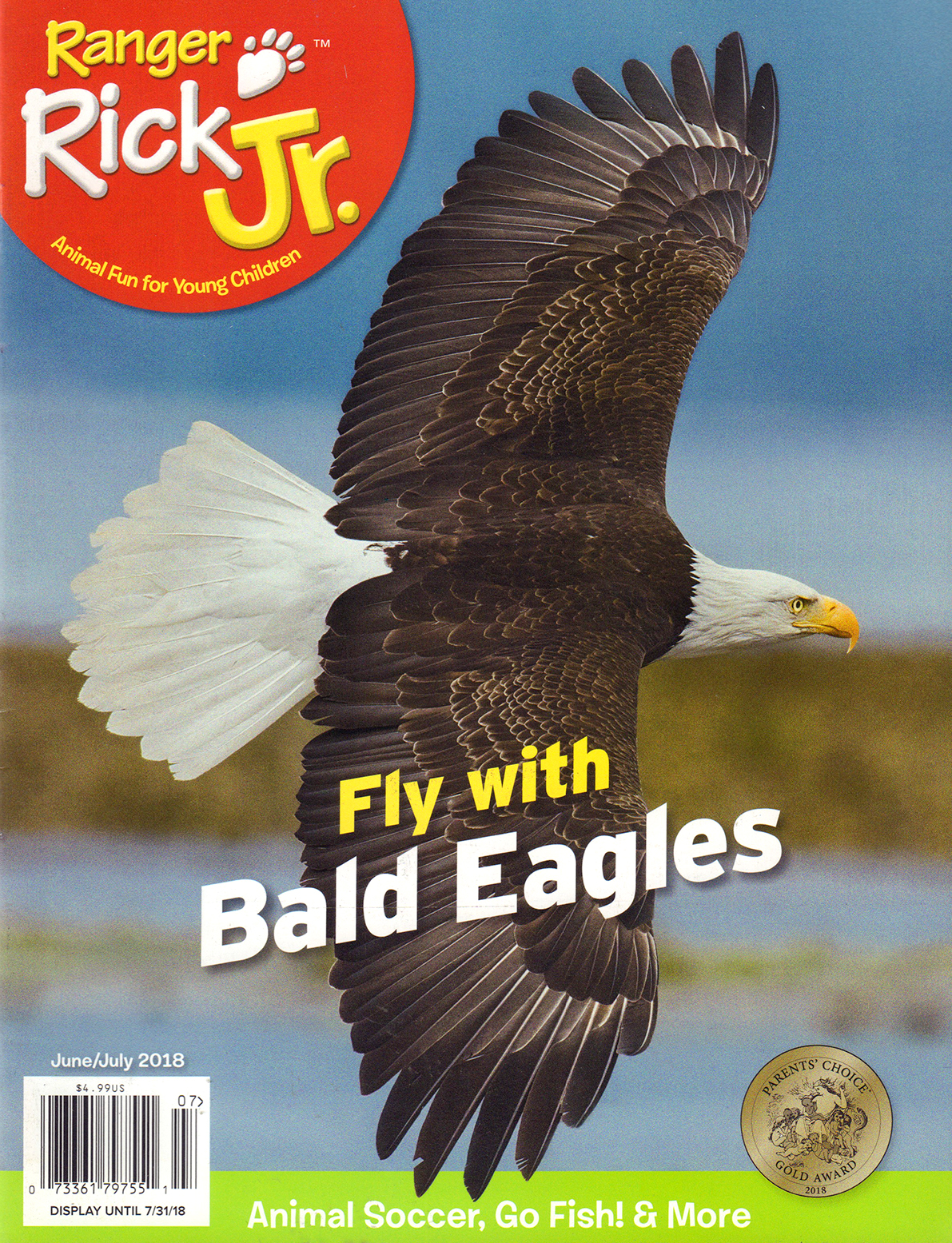 Ranger-Rick-Jr July 01, 2018 Issue Cover