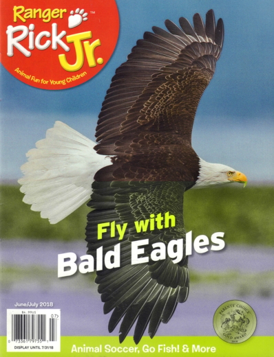 Ranger Rick Jr. July 01, 2018 Issue Cover