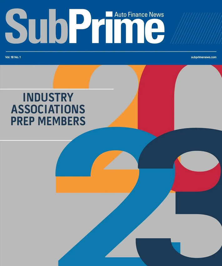 Subprime-Auto-Finance-News January 01, 2023 Issue Cover