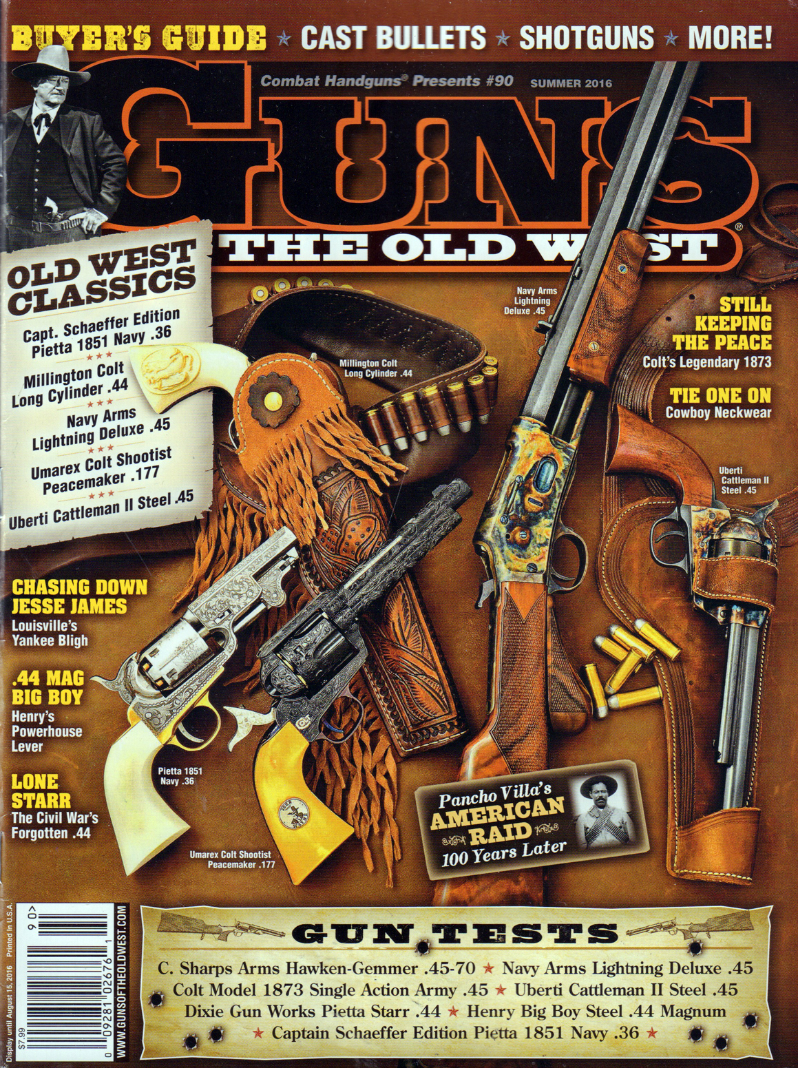 Guns-Of-The-Old-West June 01, 2016 Issue Cover