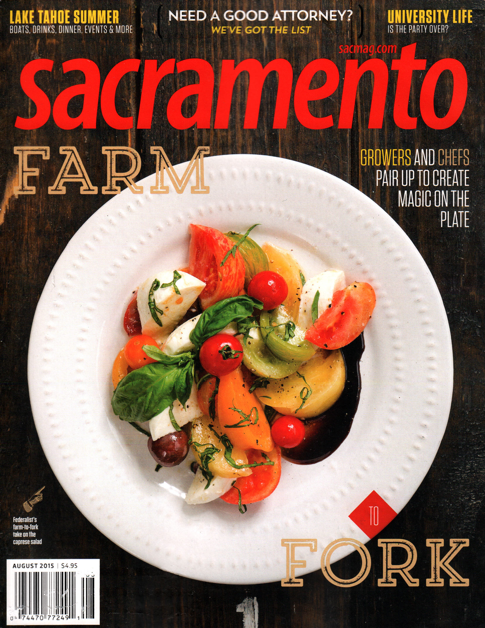Sacramento August 01, 2015 Issue Cover