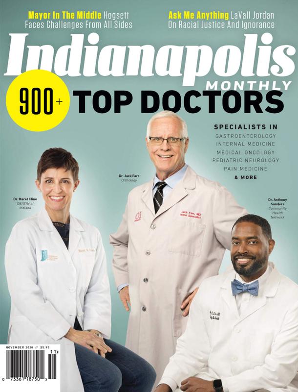 Indianapolis-Monthly November 01, 2020 Issue Cover
