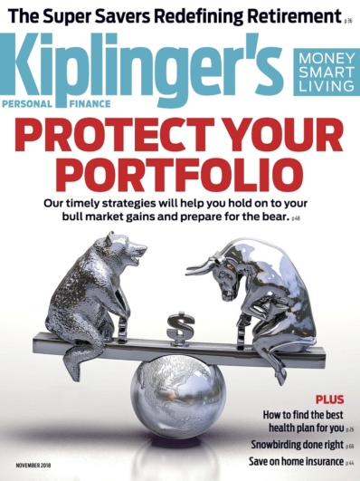 Kiplinger's Personal Finance November 01, 2018 Issue Cover