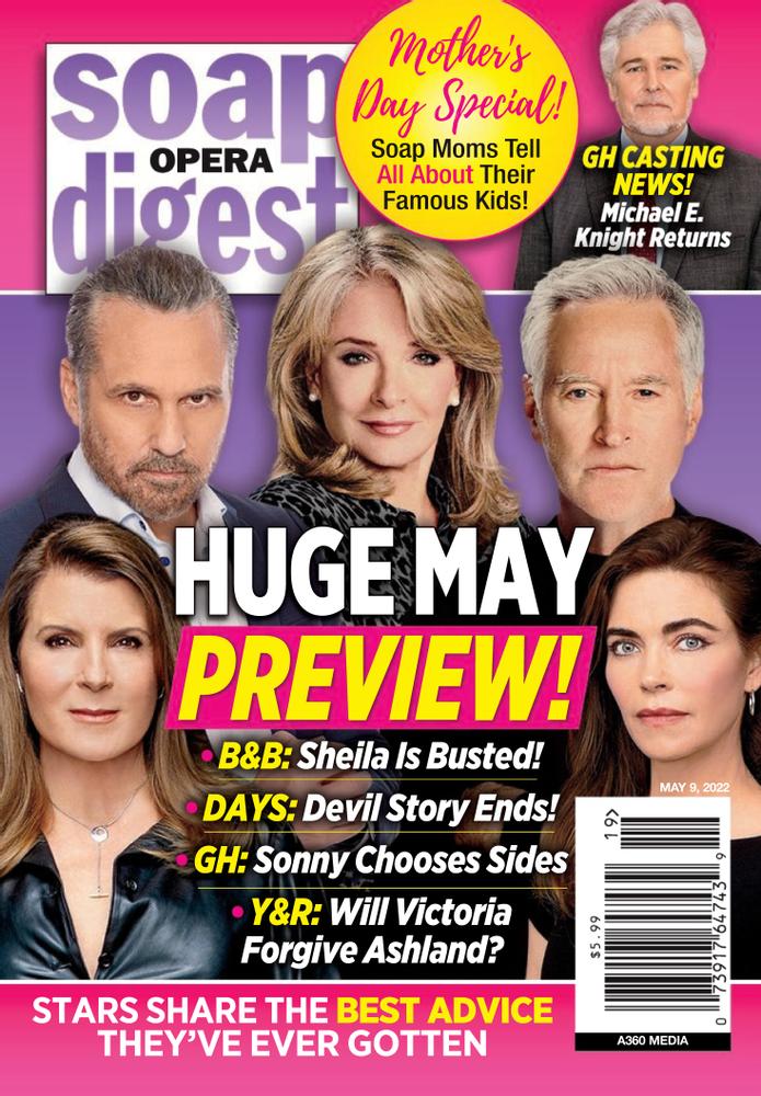 Soap-Opera-Digest May 09, 2022 Issue Cover
