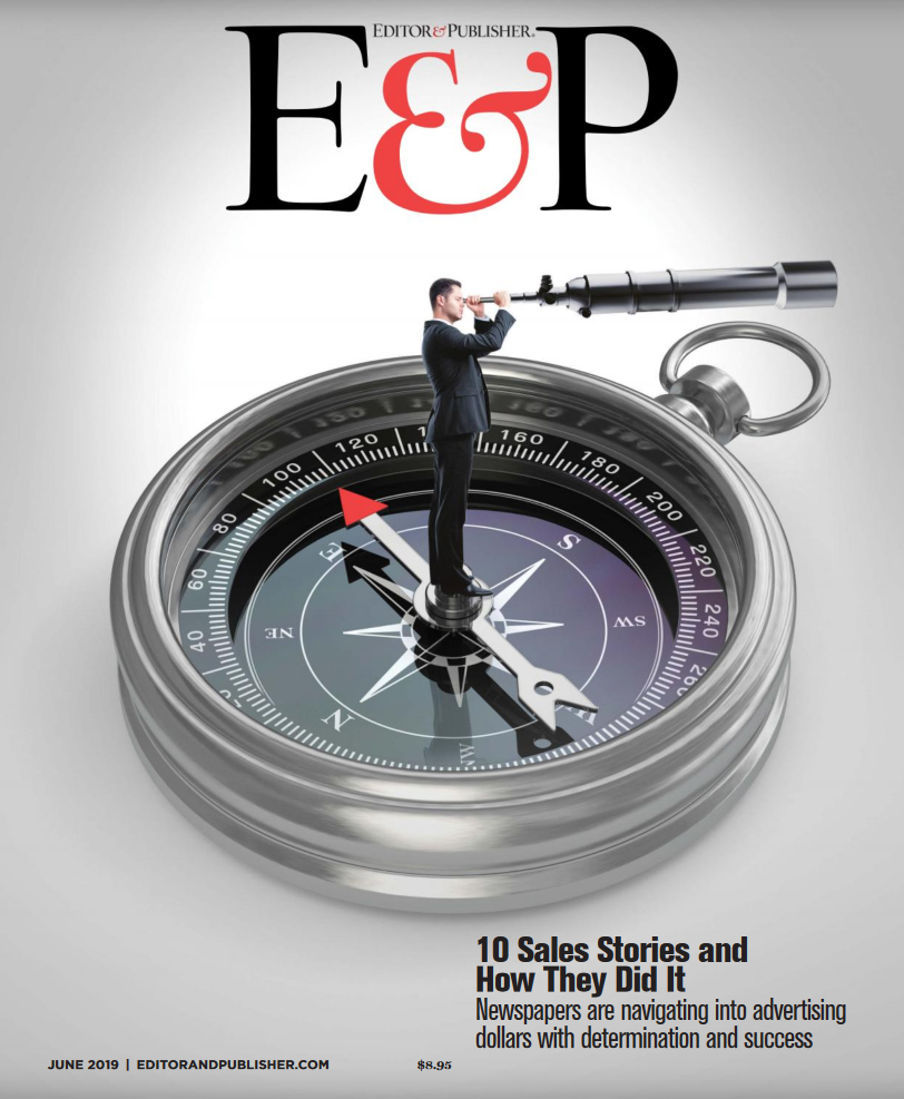 Editor-and-Publisher June 01, 2019 Issue Cover