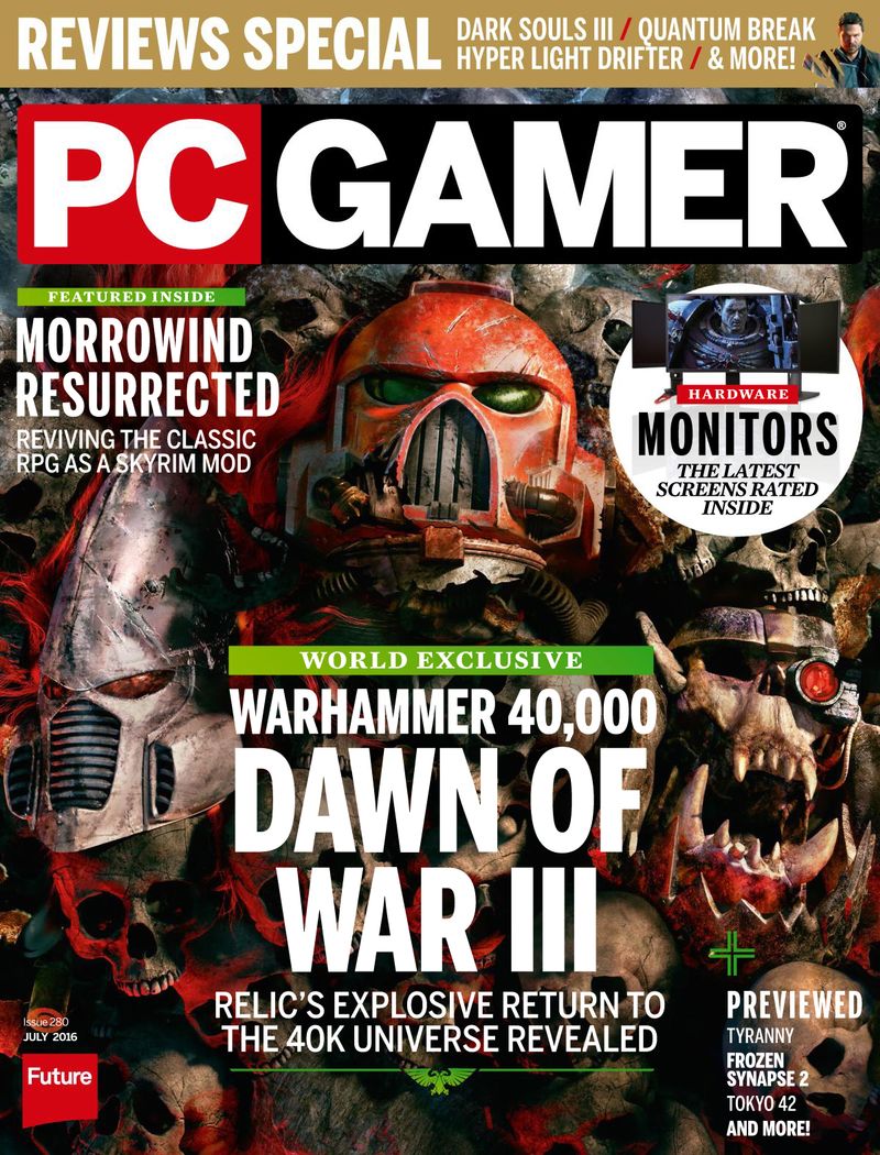 PC-Gamer-(US-Edition) July 01, 2016 Issue Cover