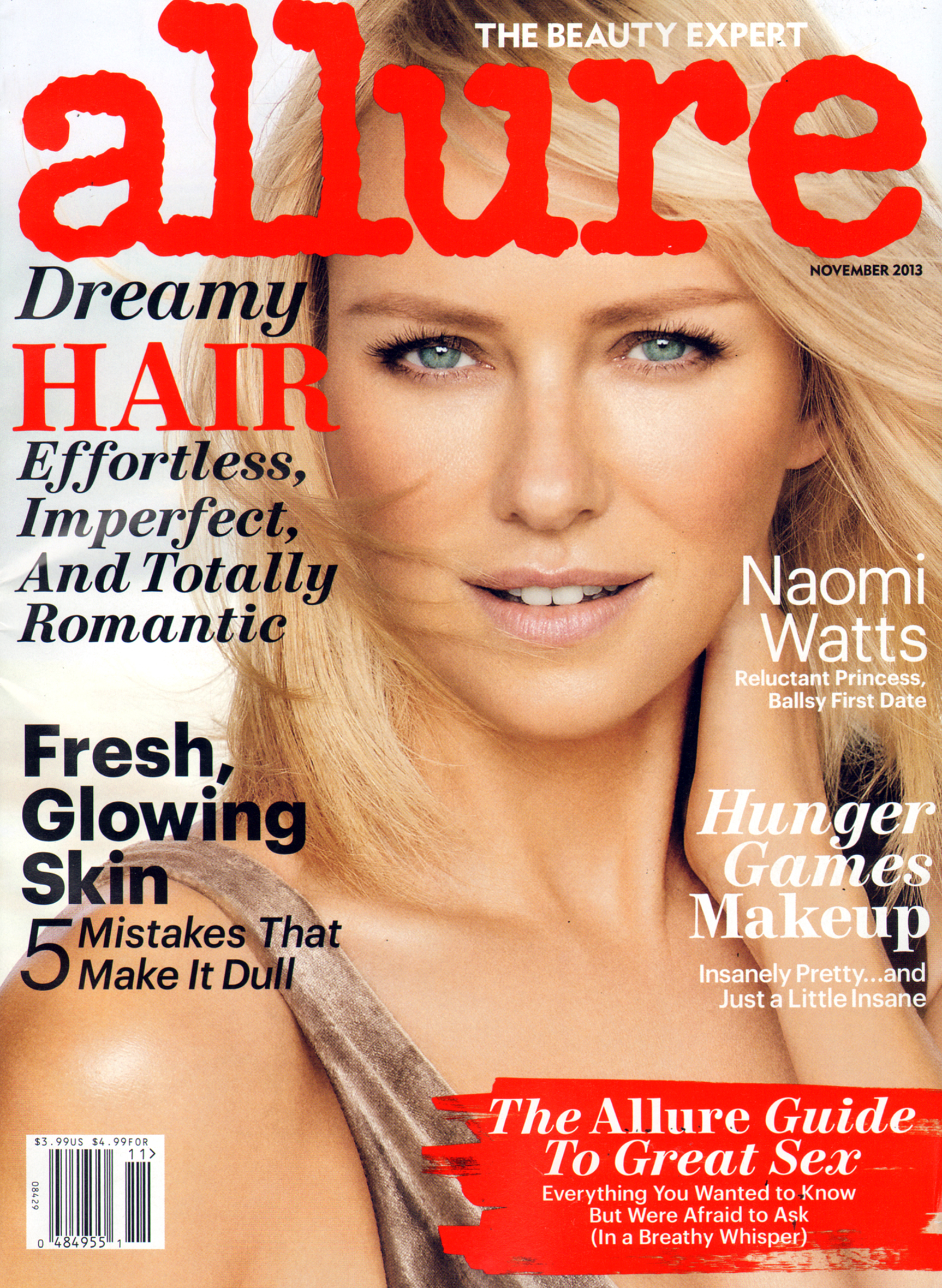 Allure November 01, 2013 Issue Cover