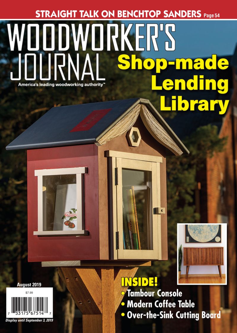 Woodworkers-Journal August 01, 2019 Issue Cover