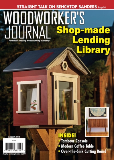 Woodworker's Journal August 01, 2019 Issue Cover