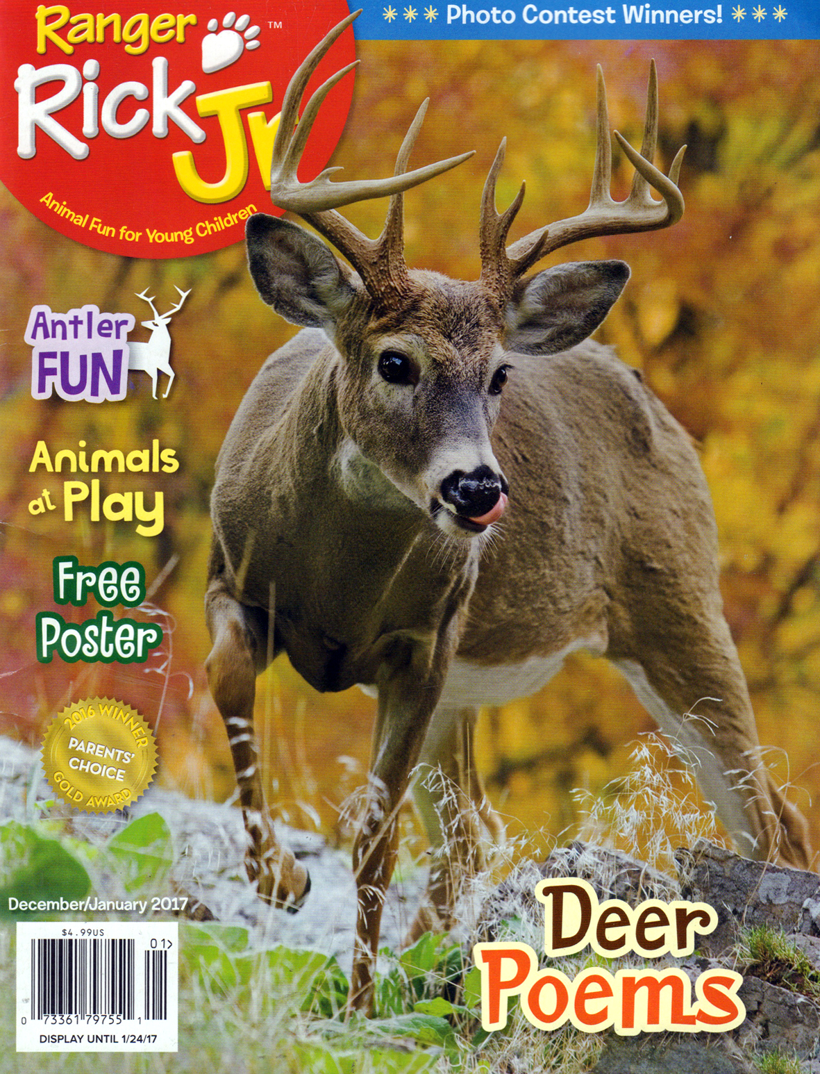 Ranger-Rick-Jr December 01, 2016 Issue Cover
