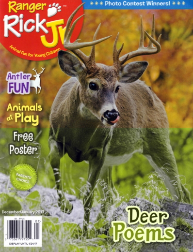 Ranger Rick Jr. December 01, 2016 Issue Cover