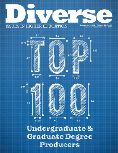 Diverse-Issues-In-Higher-Education October 14, 2021 Issue Cover