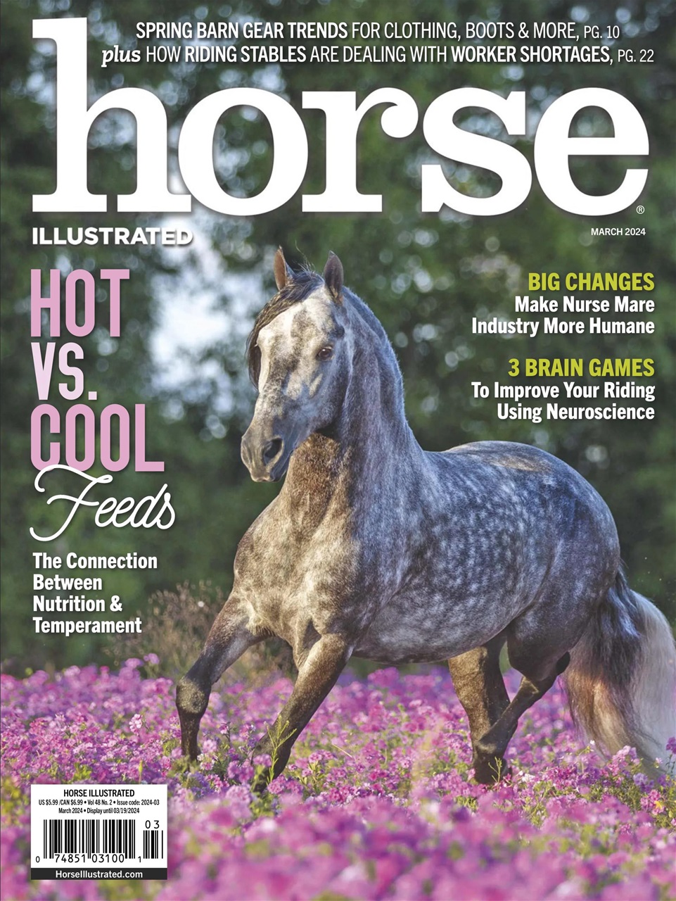 Horse-Illustrated March 01, 2024 Issue Cover