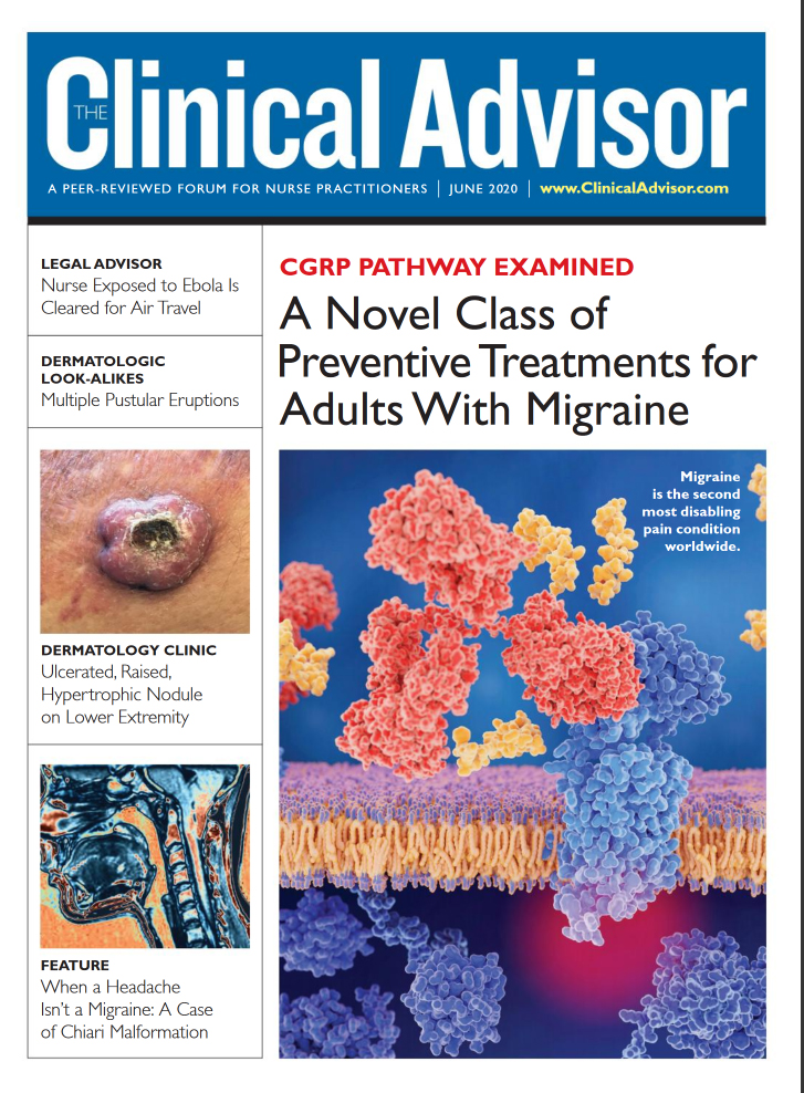 Clinical-Advisor June 01, 2020 Issue Cover