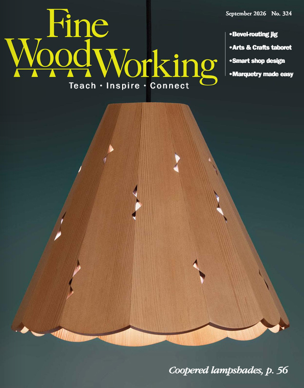 Fine-Woodworking September 01, 2026 Issue Cover