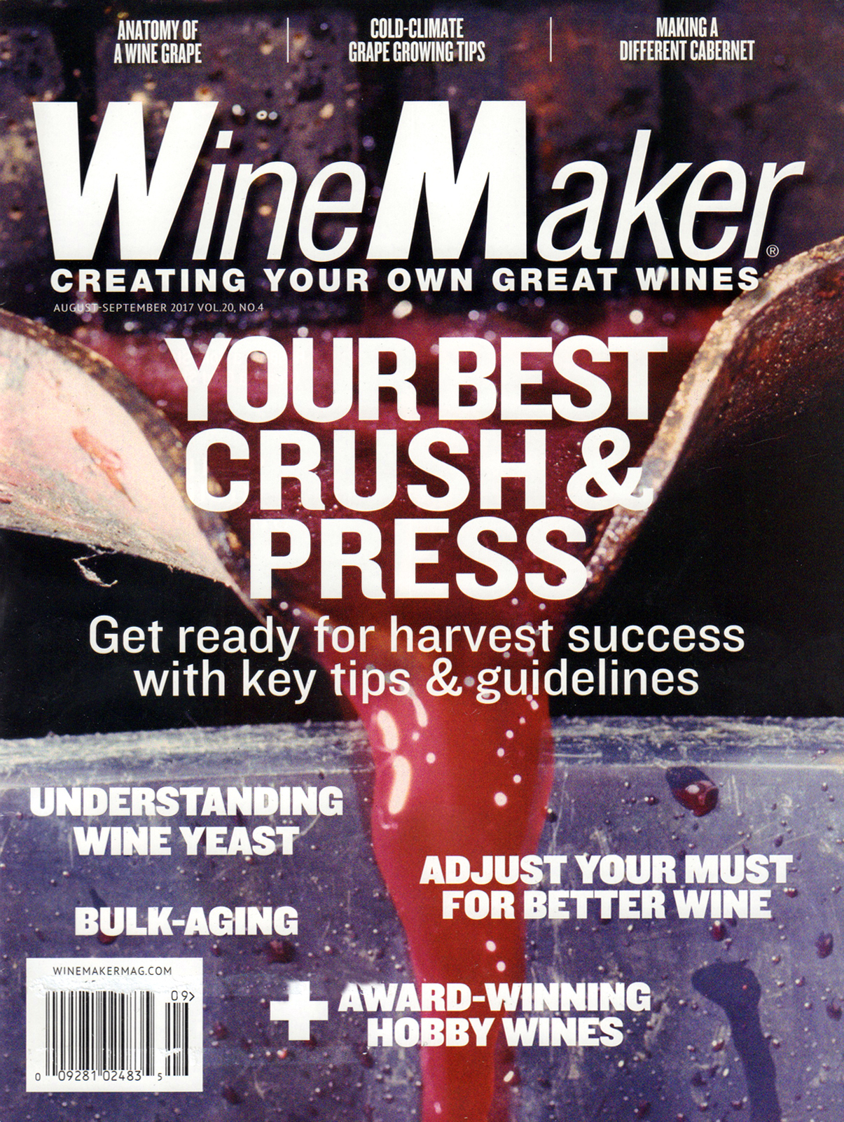 winemaker August 01, 2017 Issue Cover