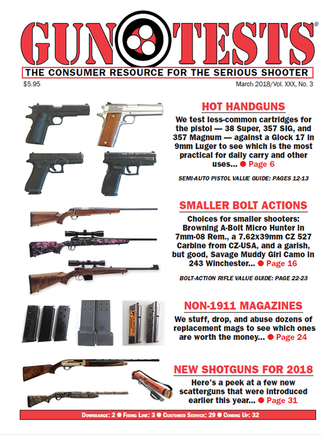 Gun-Tests March 01, 2018 Issue Cover