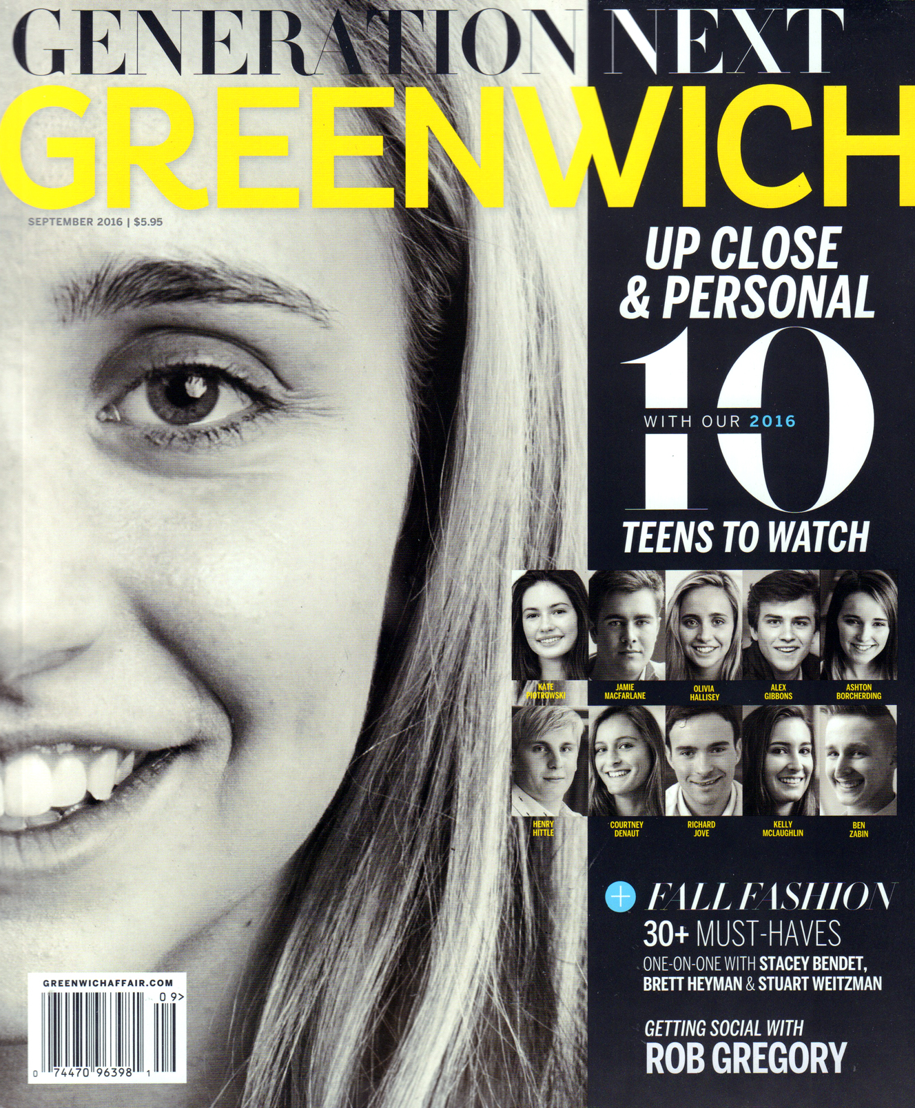 Greenwich September 01, 2016 Issue Cover