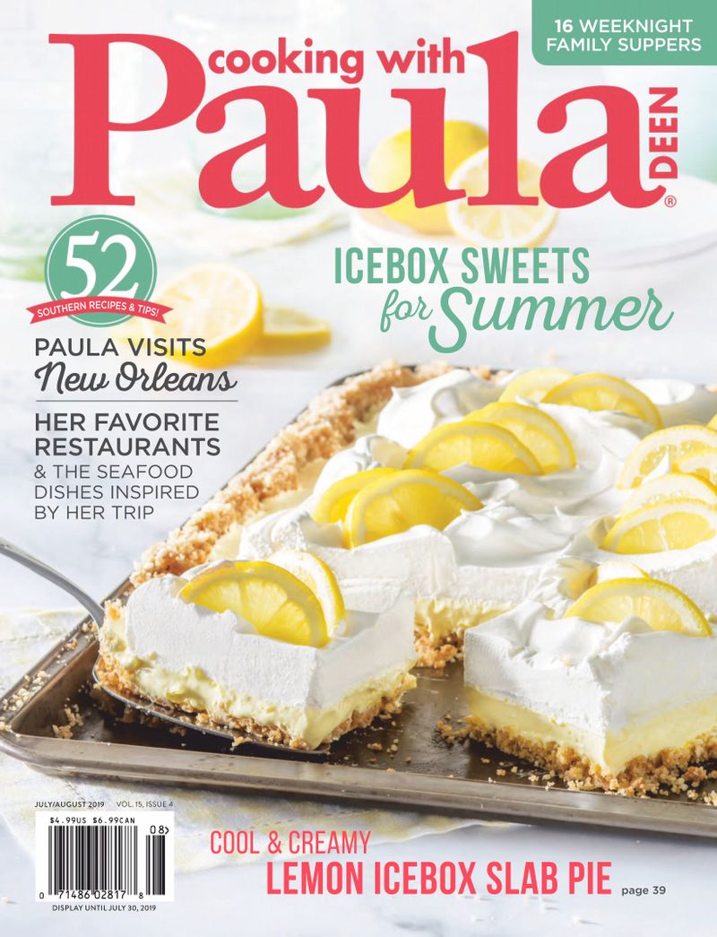 Cooking-With-Paula-Deen July 01, 2019 Issue Cover