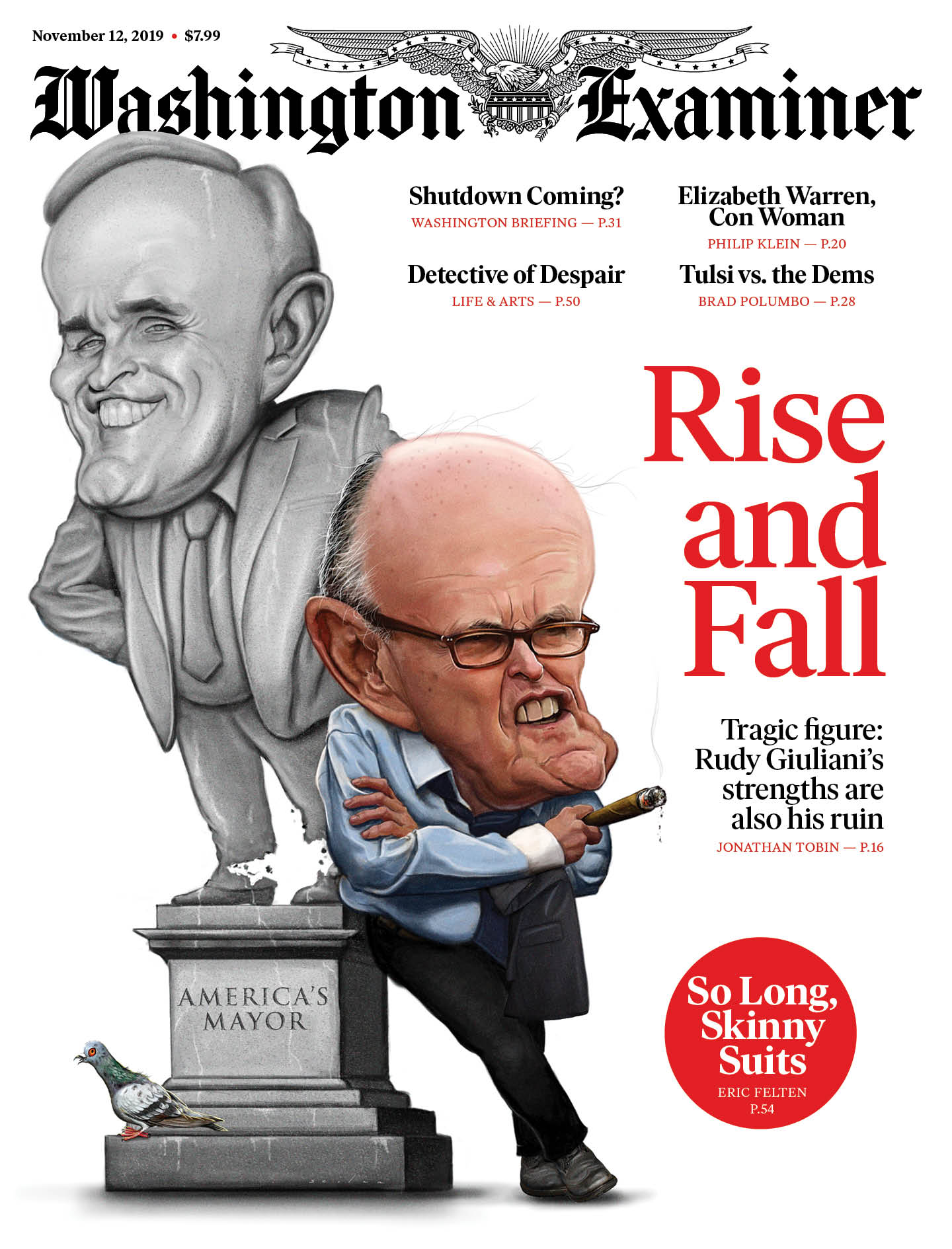 Washington-Examiner November 12, 2019 Issue Cover