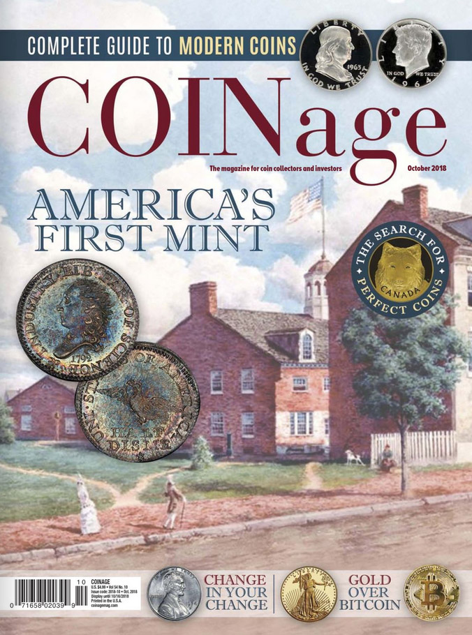 Coinage October 01, 2018 Issue Cover