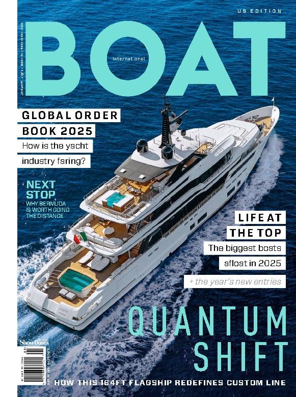 Boat-International-US January 01, 2025 Issue Cover