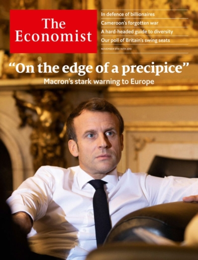 The Economist November 09, 2019 Issue Cover