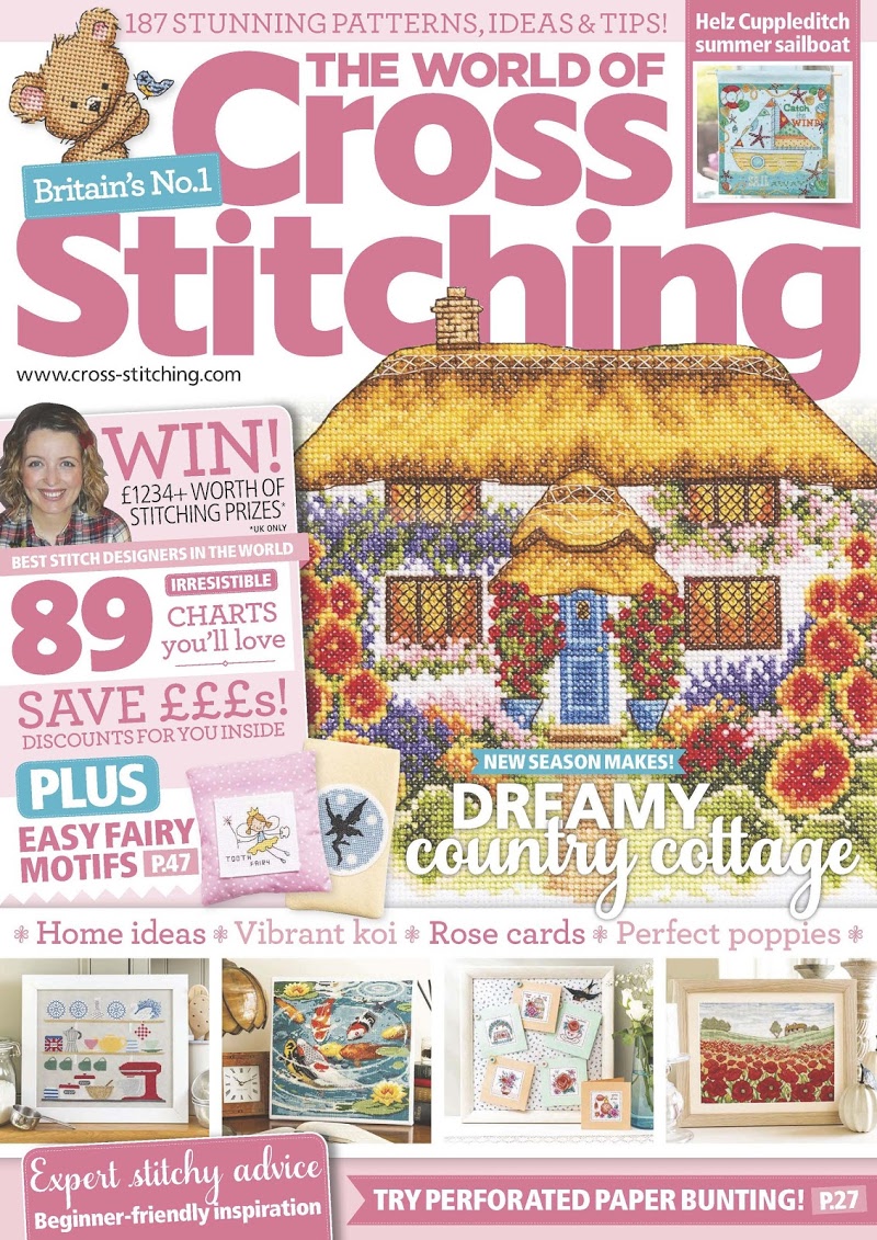 The-World-of-Cross-Stitching September 01, 2017 Issue Cover