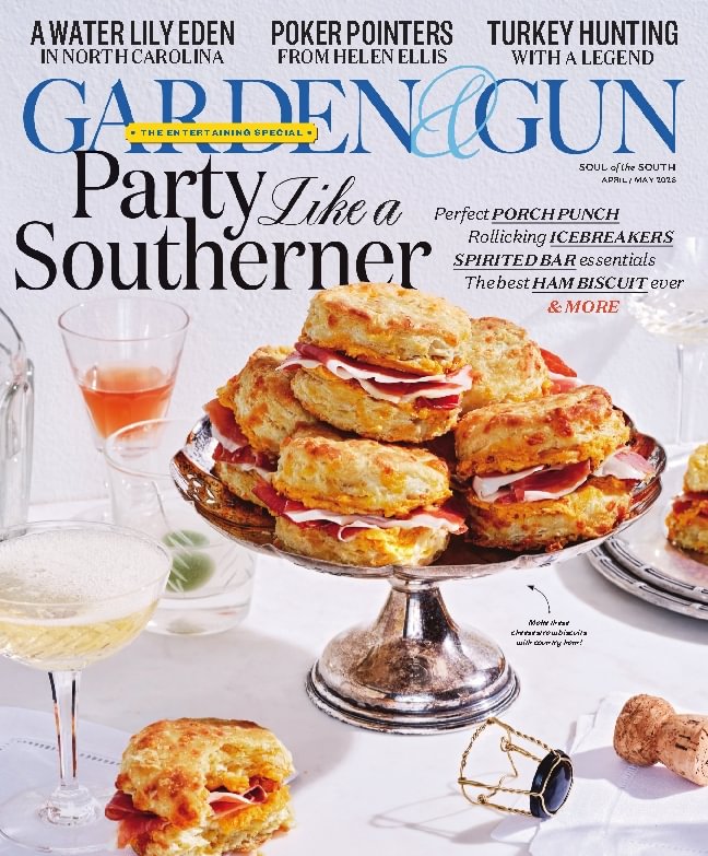 Garden-and-Gun April 01, 2025 Issue Cover