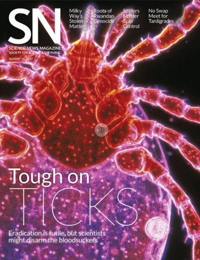 Science News August 19, 2017 Issue Cover