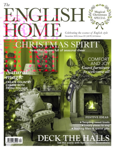 The English Home December 01, 2025 Issue Cover