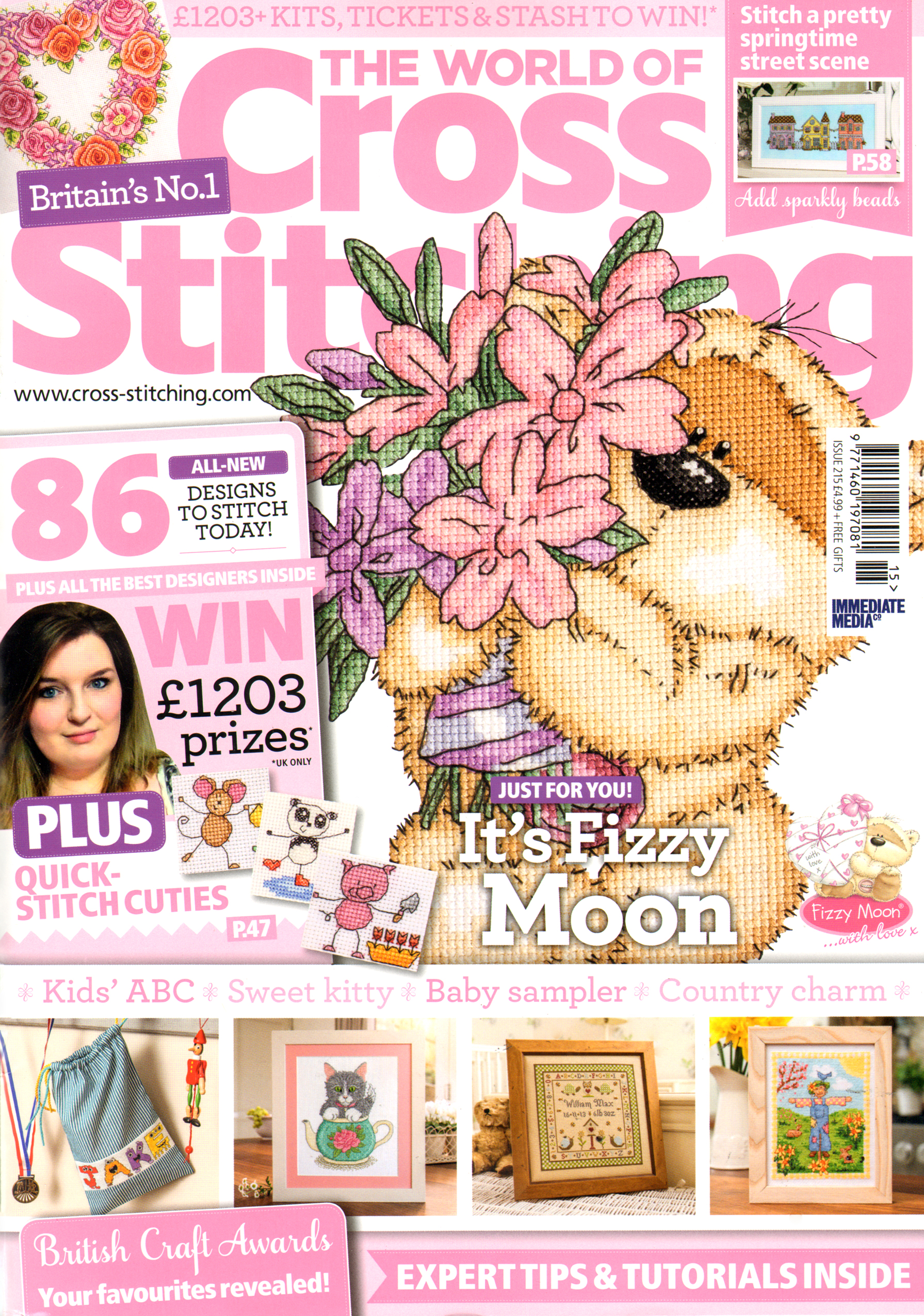 The-World-of-Cross-Stitching May 01, 2014 Issue Cover