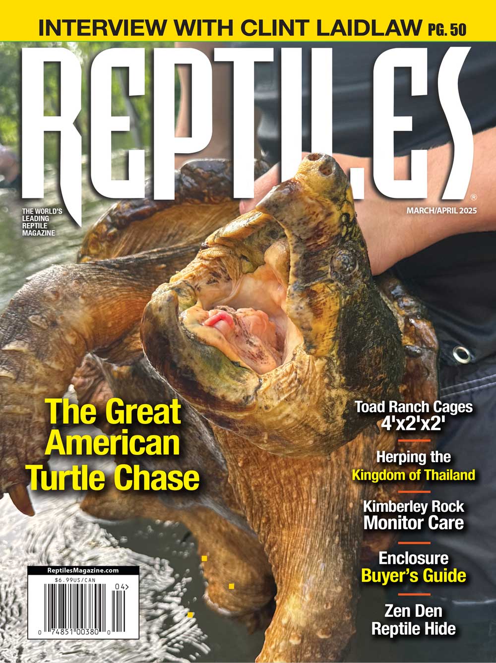 Reptiles March 01, 2025 Issue Cover