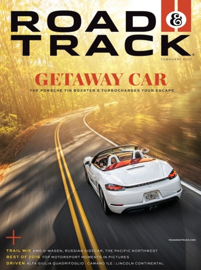 Road & Track February 01, 2017 Issue Cover