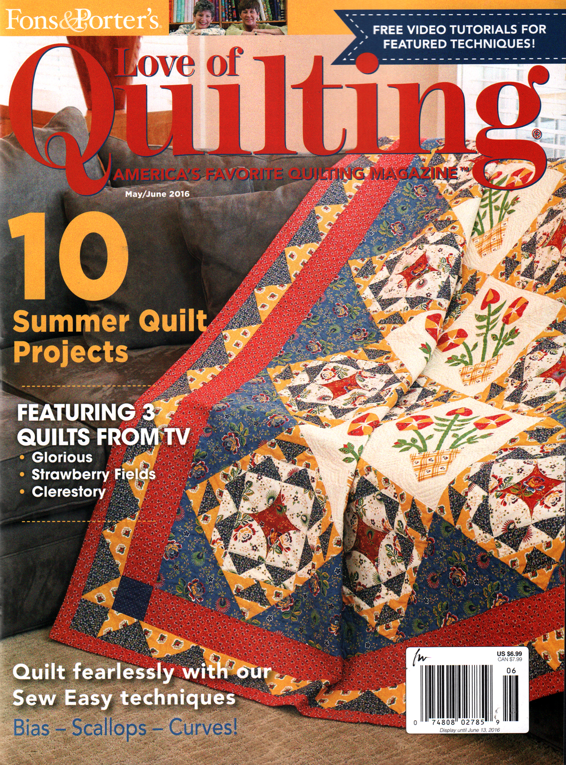 Fons-and-Porters-Love-of-Quilting May 01, 2016 Issue Cover
