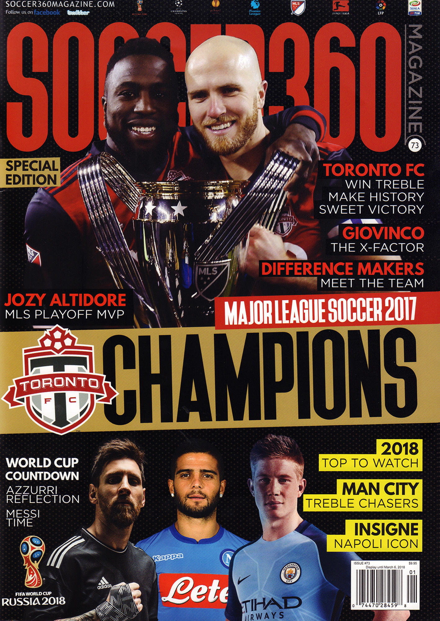 Soccer-360 January 01, 2018 Issue Cover