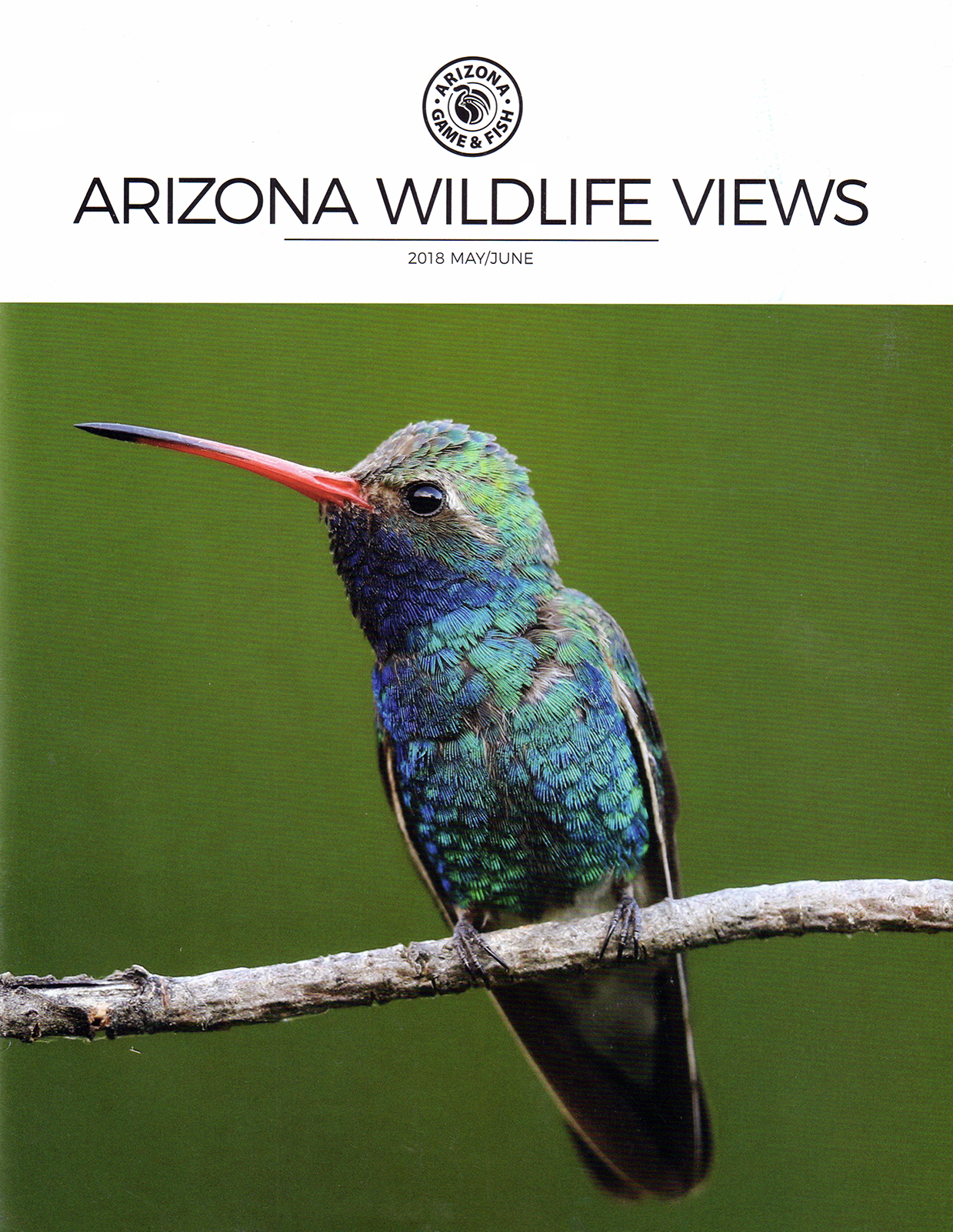Arizona-Wildlife-Views May 01, 2018 Issue Cover