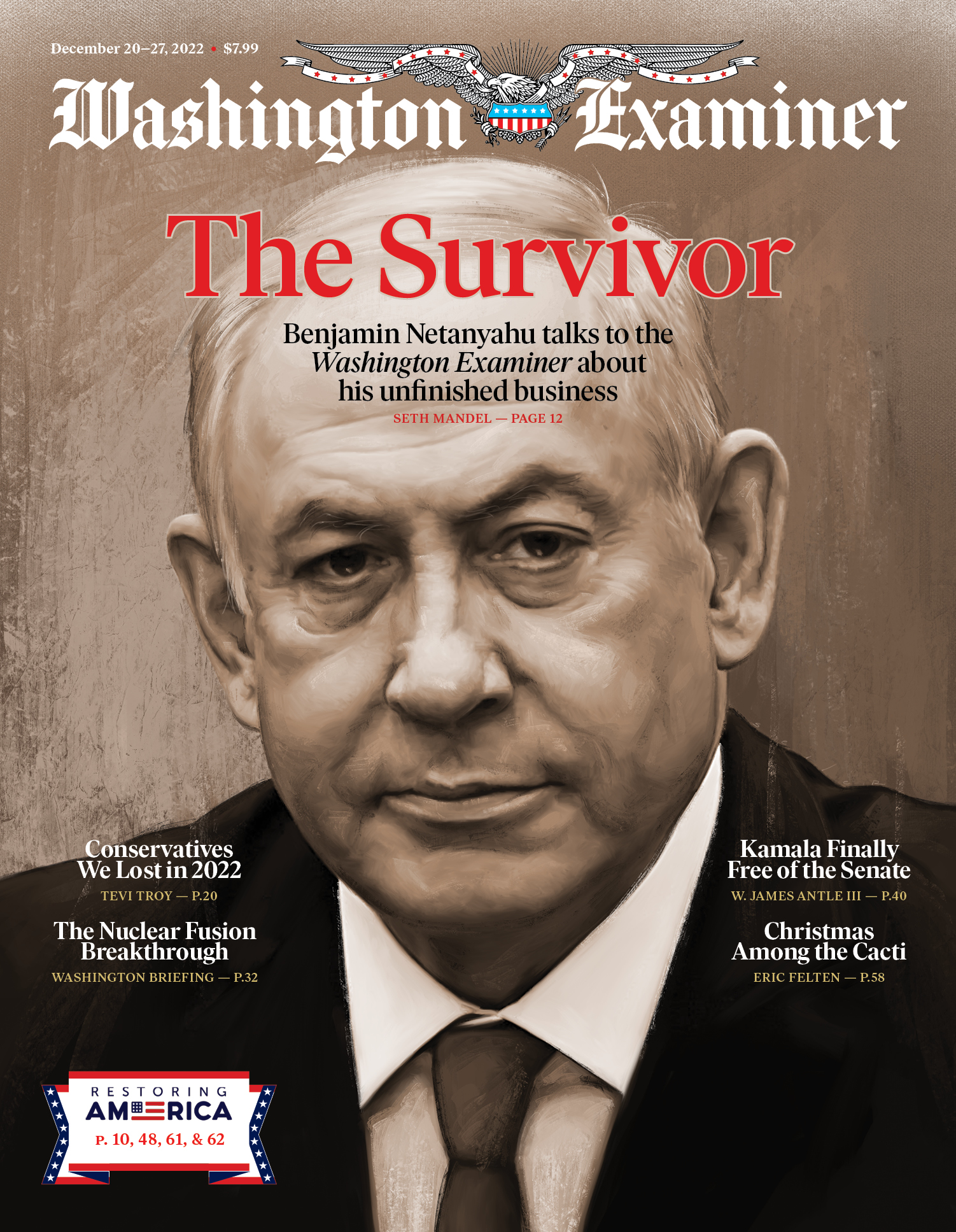 Washington-Examiner December 20, 2022 Issue Cover